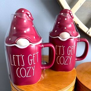 Rae Dunn by Magenta HUGE Gnomes Mugs